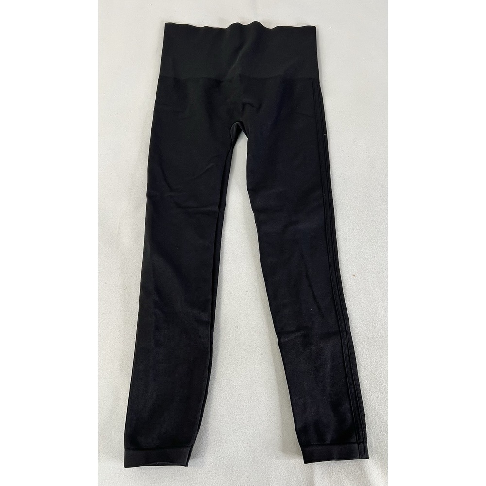 Spanx Look At Me Now Seamless Leggings Size XL Black